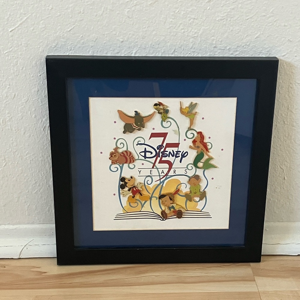 Disney 75 Years of Love and Laughter Limited Edition Pin Art